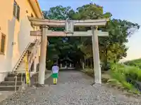 三明神社(神領町)の鳥居