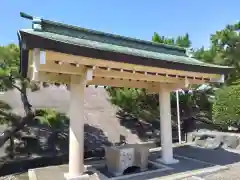 大島八幡社の手水