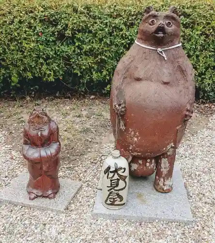 吉祥寺の狛犬