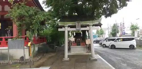 越谷香取神社の鳥居