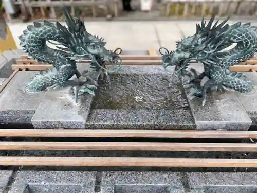 大國魂神社の手水舎