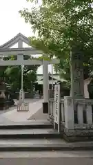 お三の宮日枝神社の鳥居