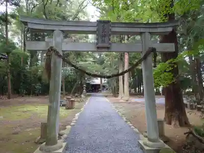 生品神社の鳥居