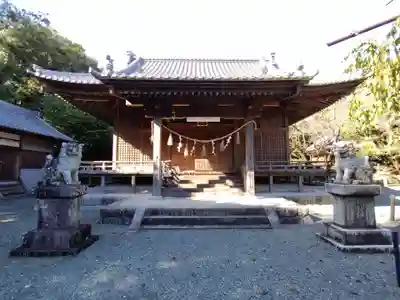 八幡社の本殿・本堂