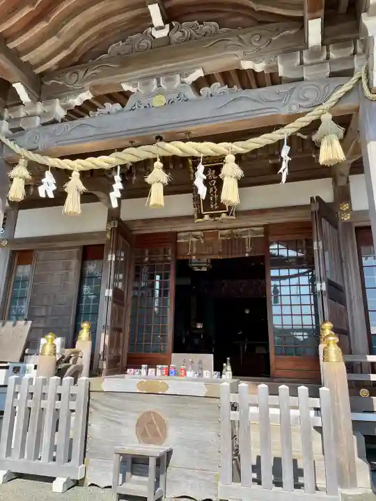龍口明神社の本殿・本堂