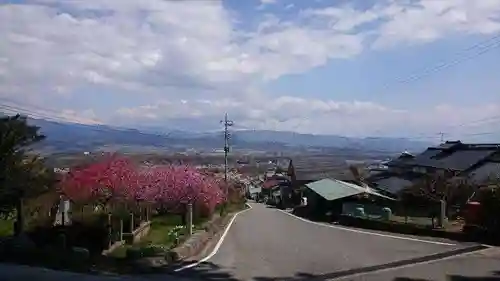 武田八幡宮の景色