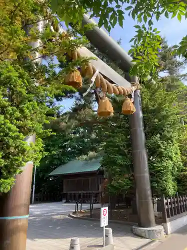 白石神社の鳥居