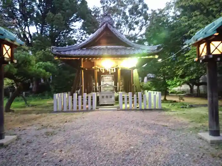 八劔社の本殿・本堂