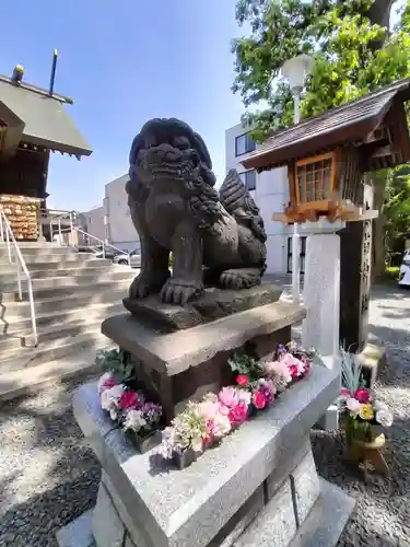 札幌諏訪神社の狛犬