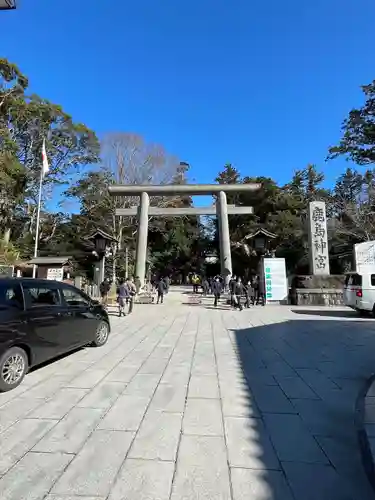 鹿島神宮の鳥居