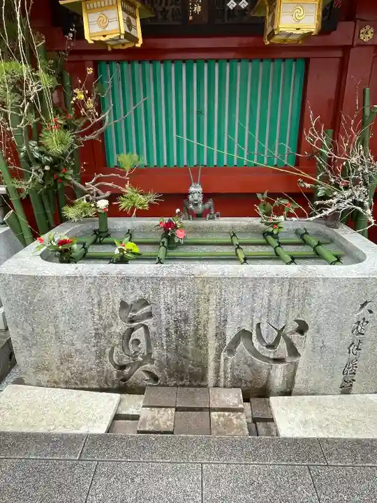 神田神社(神田明神)の手水舎