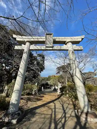 大野八幡神社の鳥居