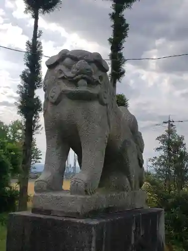 日宮社の狛犬