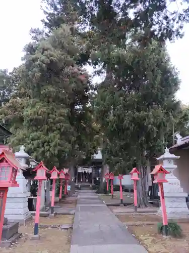 平出雷電神社の景色