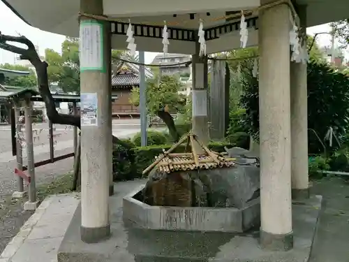 亀戸天神社の手水舎