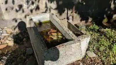 滝の不動尊の手水舎