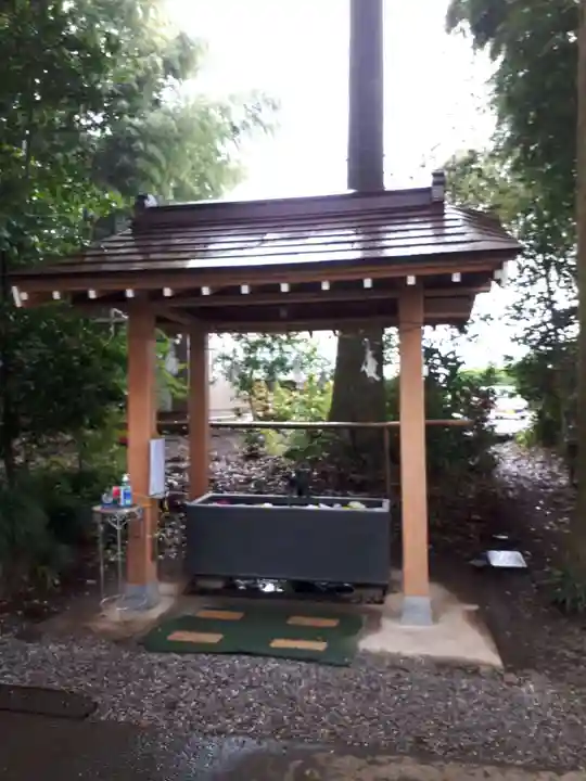 下野 星宮神社の手水舎