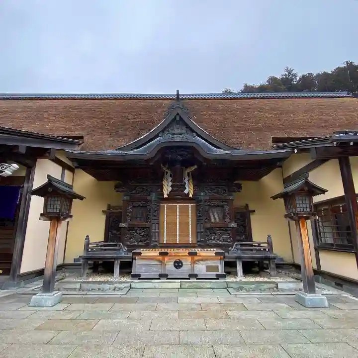 古峯神社の本殿・本堂