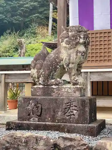 大野神社の狛犬