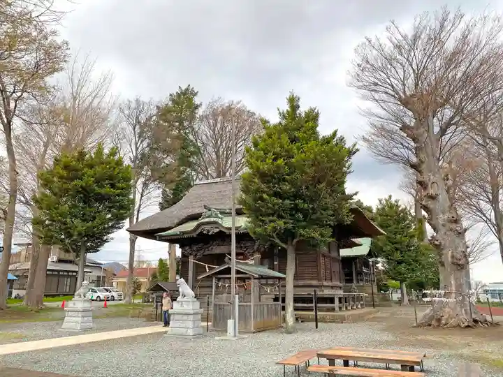 髙部屋神社の本殿・本堂