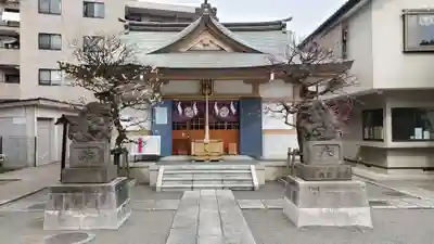 穏田神社の本殿・本堂