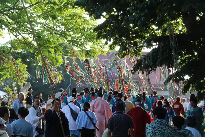 釧路一之宮 厳島神社のお祭り