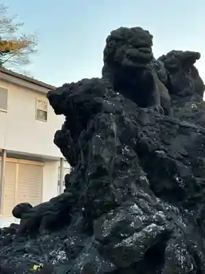 中村八幡宮の狛犬