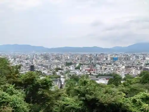 京都霊山護國神社の景色