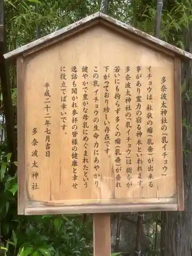 多奈波太神社の歴史