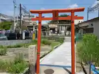 村上帝社の鳥居