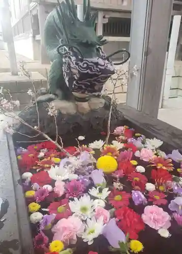 津軽赤倉山神社の手水