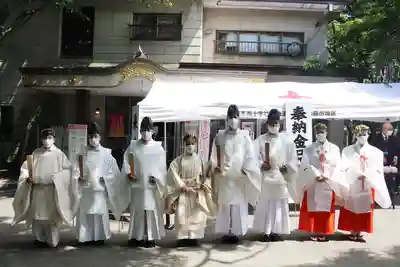 釧路一之宮 厳島神社のお祭り