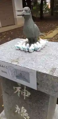 鶴嶺八幡宮の狛犬