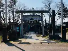 白山神社の鳥居