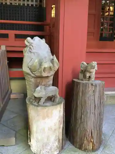 富士山東口本宮 冨士浅間神社の狛犬