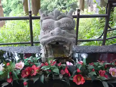 大岩山 最勝寺の手水舎