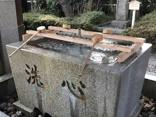 松陰神社の手水舎