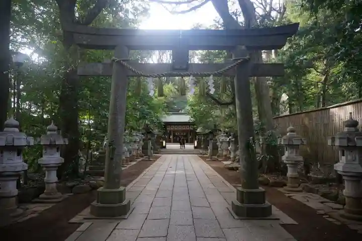 駒木諏訪神社の鳥居