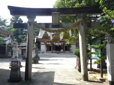 姉倉比賣神社の鳥居