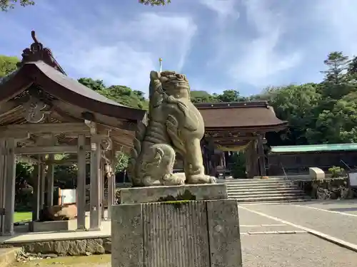 氣多大社の狛犬