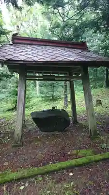 弟子屈神社の手水舎
