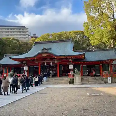 生田神社の本殿・本堂