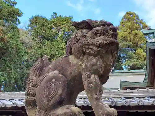 饒石神社の狛犬