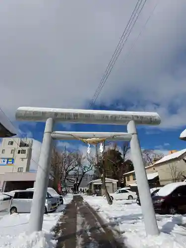 阿邪訶根神社の鳥居