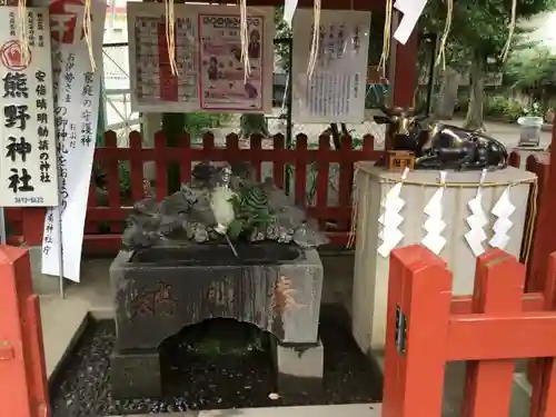 五方山熊野神社の手水舎