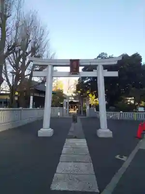 三囲神社の鳥居