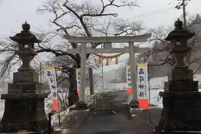 高司神社〜むすびの神の鎮まる社〜の鳥居