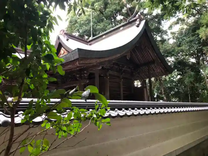 鴨都波神社の本殿・本堂