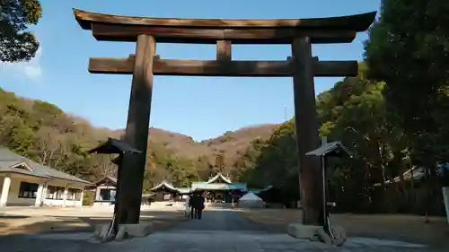 岡山縣護國神社の鳥居