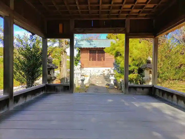 八幡神社(拾町野)の本殿・本堂